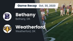 Recap: Bethany  vs. Weatherford  2020