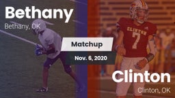 Matchup: Bethany  vs. Clinton  2020