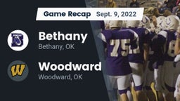 Recap: Bethany  vs. Woodward  2022