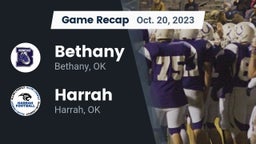 Recap: Bethany  vs. Harrah  2023