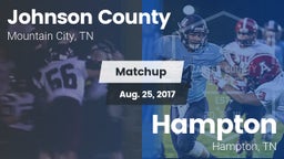 Matchup: Johnson County High  vs. Hampton  2017