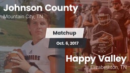 Matchup: Johnson County High  vs. Happy Valley  2017