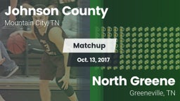 Matchup: Johnson County High  vs. North Greene  2017
