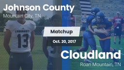 Matchup: Johnson County High  vs. Cloudland  2017