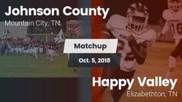 Matchup: Johnson County High  vs. Happy Valley   2018