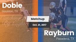 Matchup: Dobie  vs. Rayburn  2017