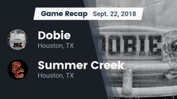 Recap: Dobie  vs. Summer Creek  2018