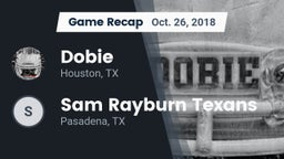 Recap: Dobie  vs. Sam Rayburn Texans 2018