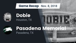 Recap: Dobie  vs. Pasadena Memorial  2018