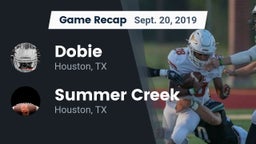Recap: Dobie  vs. Summer Creek  2019