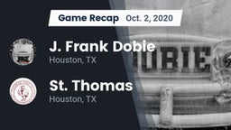 Recap: J. Frank Dobie  vs. St. Thomas  2020