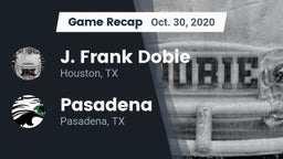 Recap: J. Frank Dobie  vs. Pasadena  2020