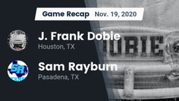 Recap: J. Frank Dobie  vs. Sam Rayburn  2020