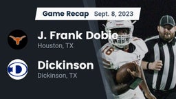 Recap: J. Frank Dobie  vs. Dickinson  2023