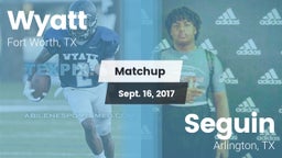 Matchup: Wyatt  vs. Seguin  2017