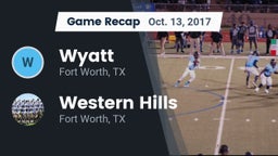 Recap: Wyatt  vs. Western Hills  2017