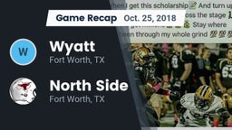 Recap: Wyatt  vs. North Side  2018