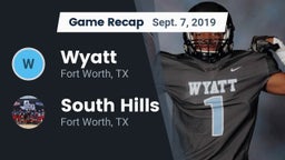Recap: Wyatt  vs. South Hills  2019