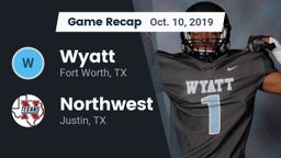 Recap: Wyatt  vs. Northwest  2019
