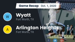 Recap: Wyatt  vs. Arlington Heights  2020