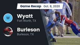 Recap: Wyatt  vs. Burleson  2020