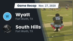 Recap: Wyatt  vs. South Hills  2020