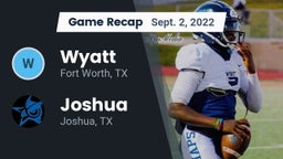 Recap: Wyatt  vs. Joshua  2022