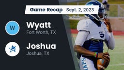 Recap: Wyatt  vs. Joshua  2023