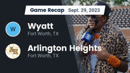 Recap: Wyatt  vs. Arlington Heights  2023