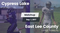 Matchup: Cypress Lake High vs. East Lee County  2017