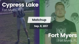 Matchup: Cypress Lake High vs. Fort Myers  2017