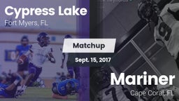 Matchup: Cypress Lake High vs. Mariner  2017