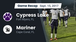 Recap: Cypress Lake  vs. Mariner  2017