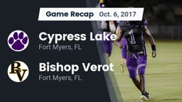 Recap: Cypress Lake  vs. Bishop Verot  2017