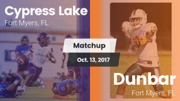 Matchup: Cypress Lake High vs. Dunbar  2017