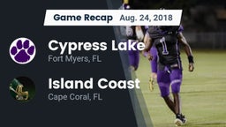 Recap: Cypress Lake  vs. Island Coast  2018