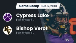 Recap: Cypress Lake  vs. Bishop Verot  2018