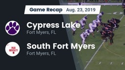 Recap: Cypress Lake  vs. South Fort Myers  2019