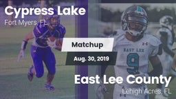 Matchup: Cypress Lake High vs. East Lee County  2019