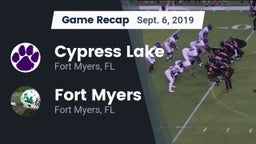 Recap: Cypress Lake  vs. Fort Myers  2019