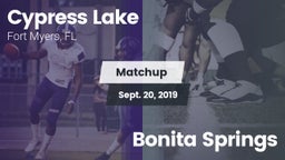 Matchup: Cypress Lake High vs. Bonita Springs 2019