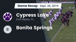 Recap: Cypress Lake  vs. Bonita Springs 2019