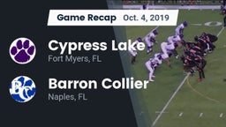 Recap: Cypress Lake  vs. Barron Collier  2019