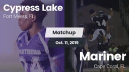 Matchup: Cypress Lake High vs. Mariner  2019