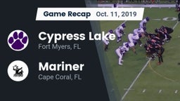 Recap: Cypress Lake  vs. Mariner  2019
