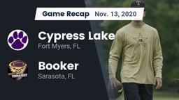 Recap: Cypress Lake  vs. Booker  2020