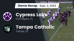 Recap: Cypress Lake  vs. Tampa Catholic  2022