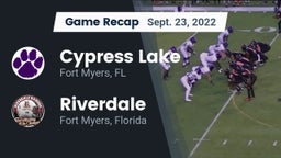 Recap: Cypress Lake  vs. Riverdale  2022