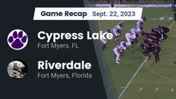 Recap: Cypress Lake  vs. Riverdale  2023