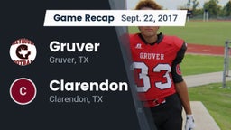 Recap: Gruver  vs. Clarendon  2017